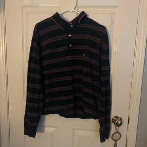 Tommy Hilfiger long sleeve crop top